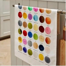 The Colours of Scotland Cotton Teatowel - Made in the UK